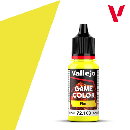 Game Color Fluo.yellow 18 ml 72103
